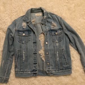 Pacsun Distressed Denim Jacket